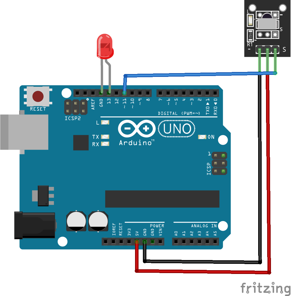 KY-022 INFRARED RECEIVER MODULE